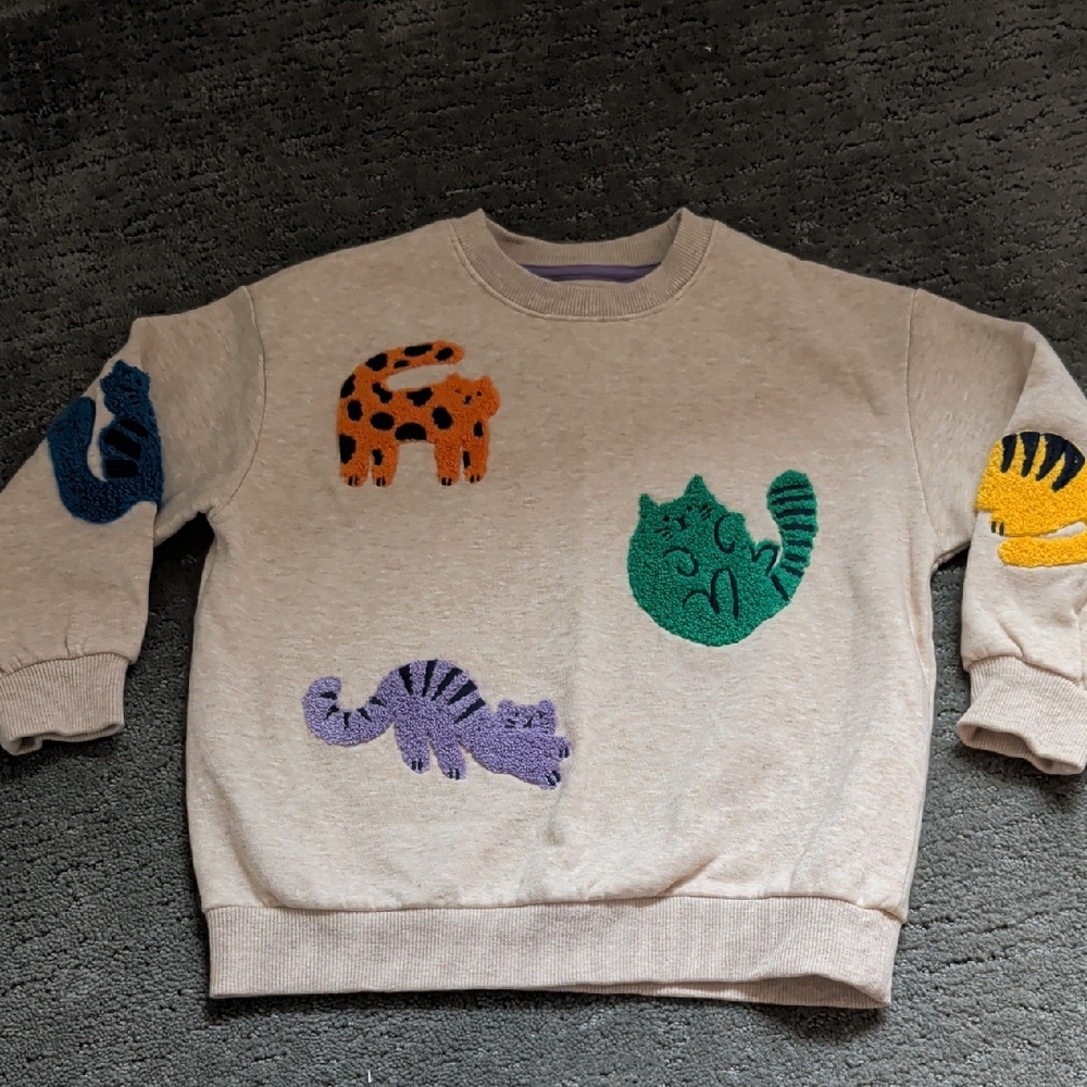 Mini Boden Kitty Sweatshirt